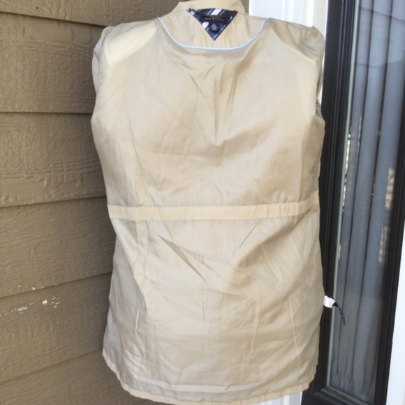 Tommy Hilfiger women’s tan trench coat Large Fall Spring - Picture 12 of 16